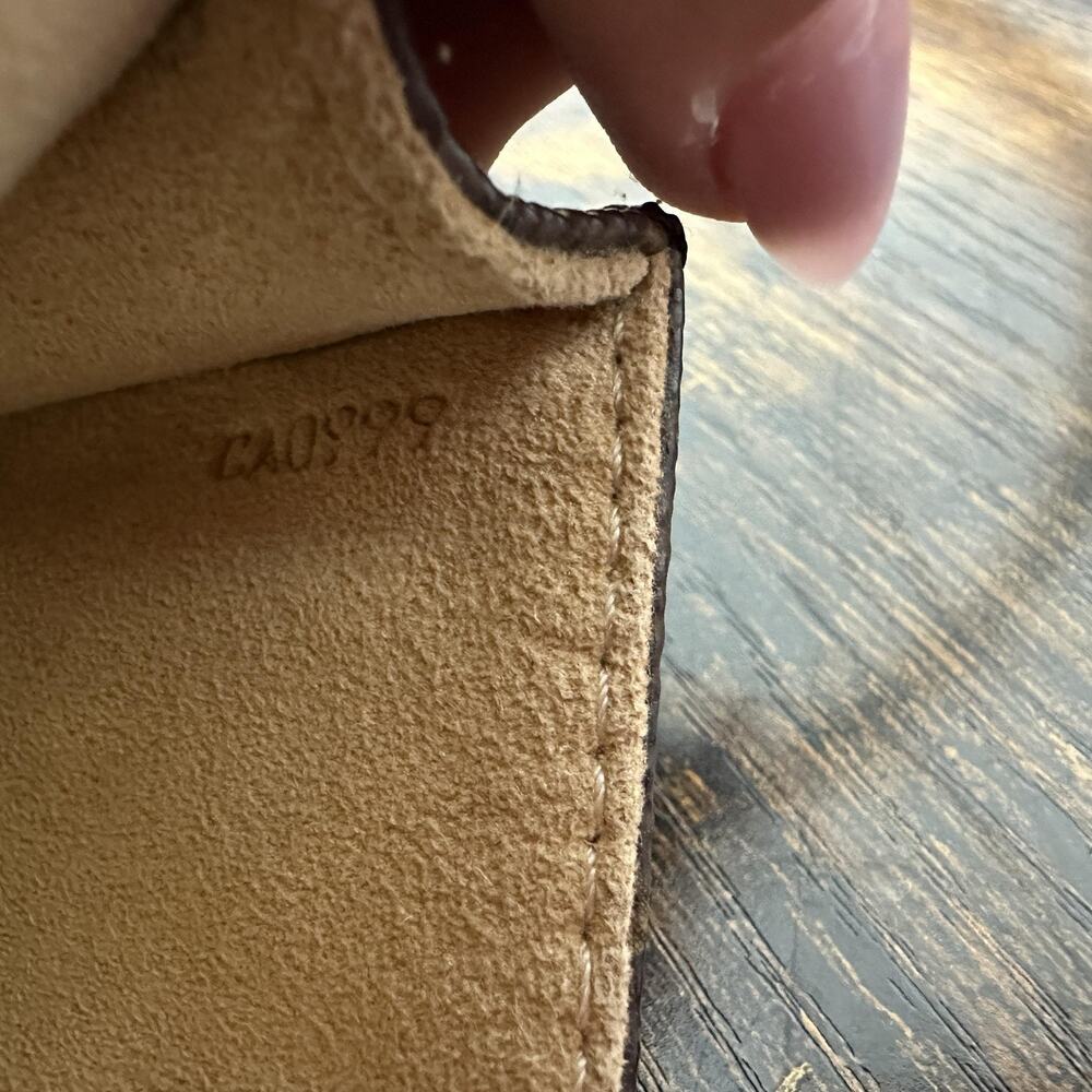 Louis Vuitton Vintage Twin Pochette Crossbody Bag Small Brown Monogram Canvas - Picture 5 of 16